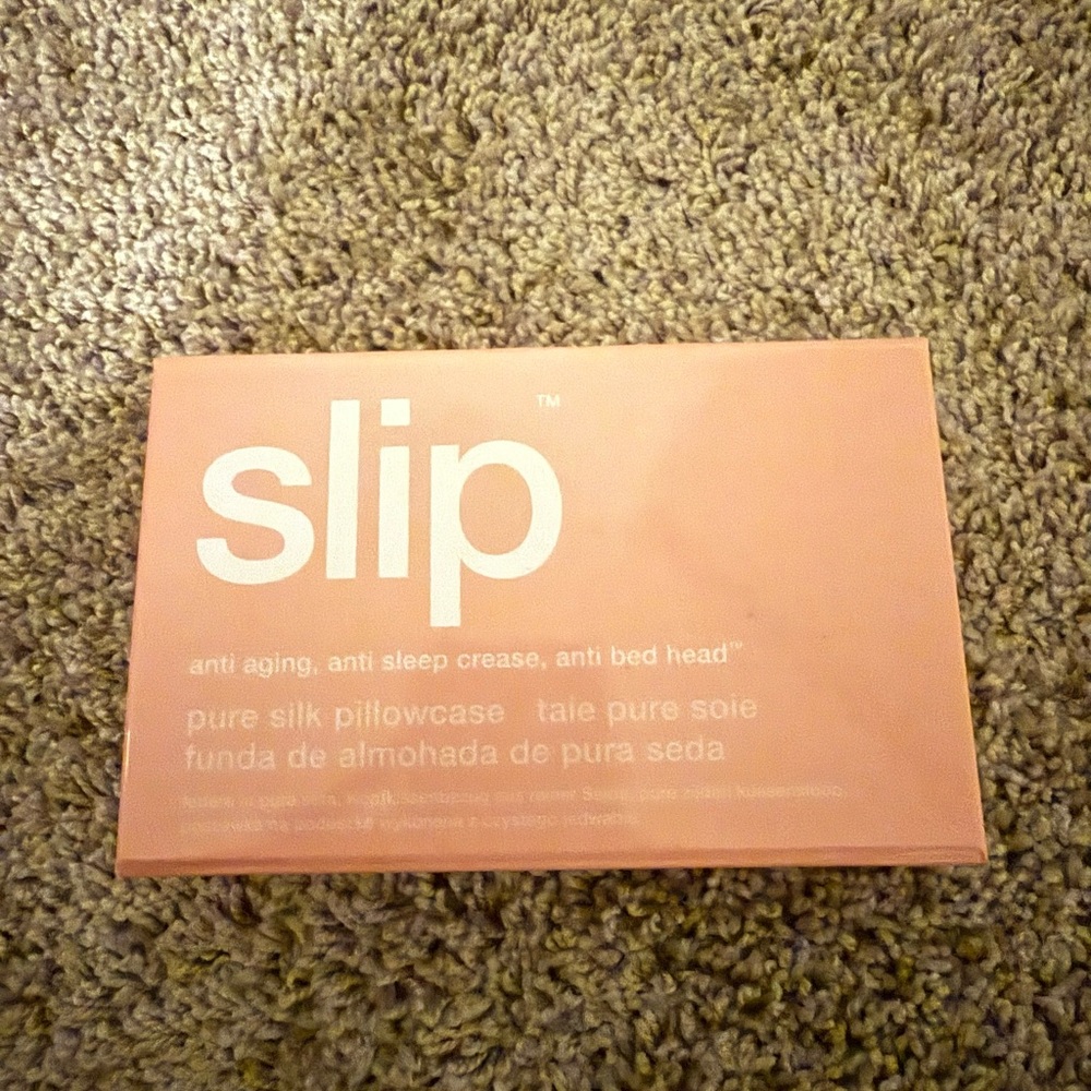 Slip Pink Silk Pillowcase. 💗⚡️